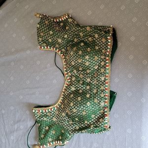 Brocade saree blouse
